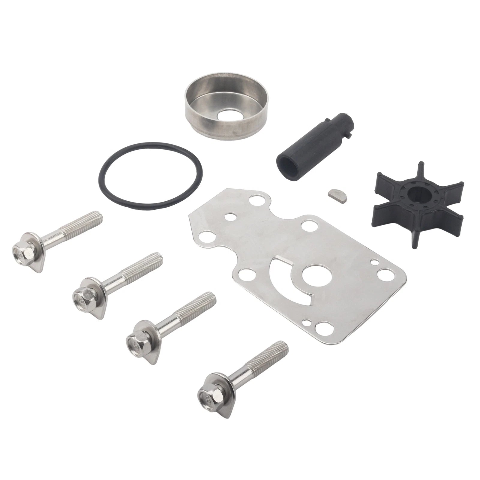 Water Pump Repair Kit for Yamaha 4-Stroke 8 9.9 HP Outboard Motor (1996–2023)