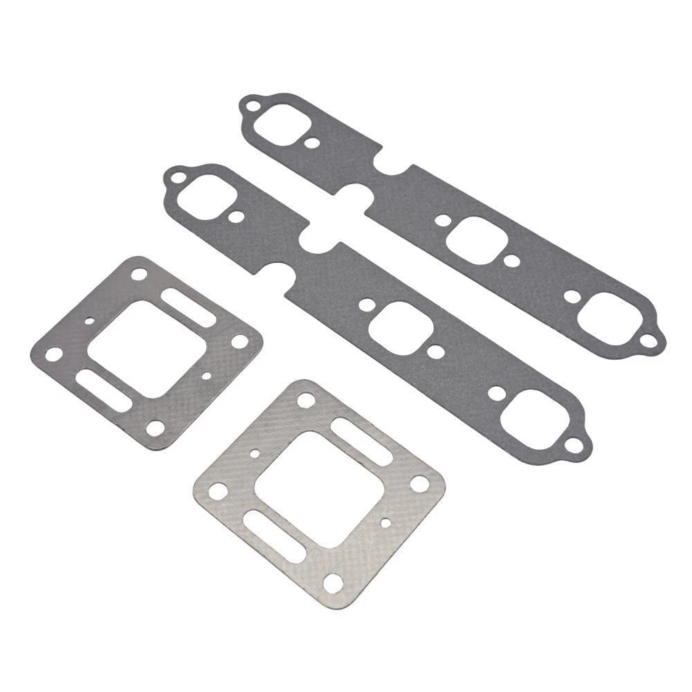 Set of 2 Exhaust Manifold Gasket Kit for Mercruiser 4.3L V6 8M0215011 27-41813