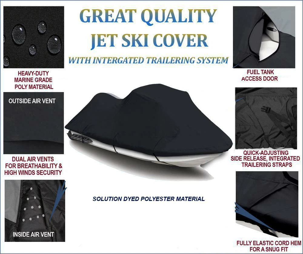 Trailerable Cover for Sea Doo JetSki Wake 170 (2020–2022)