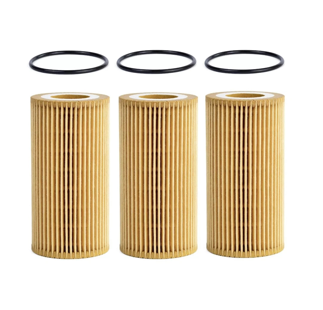 3Pcs Oil Filter for Ford Raptor (2016–Present) Indmar 501022S, Volvo 8692305