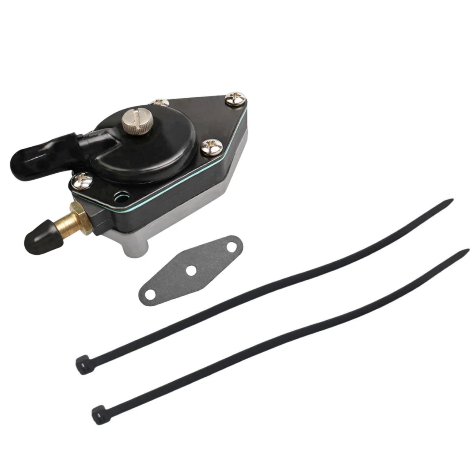 Outboard Fuel Pump & Gasket for Johnson/Evinrude/OMC (438556, 388268, 385781, 394543)