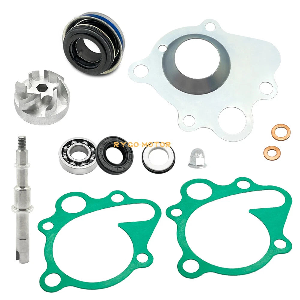Water Pump Rebuild Kit for Honda TRX250R (1986–1989) - Impeller, Bearing, Seal, Separator