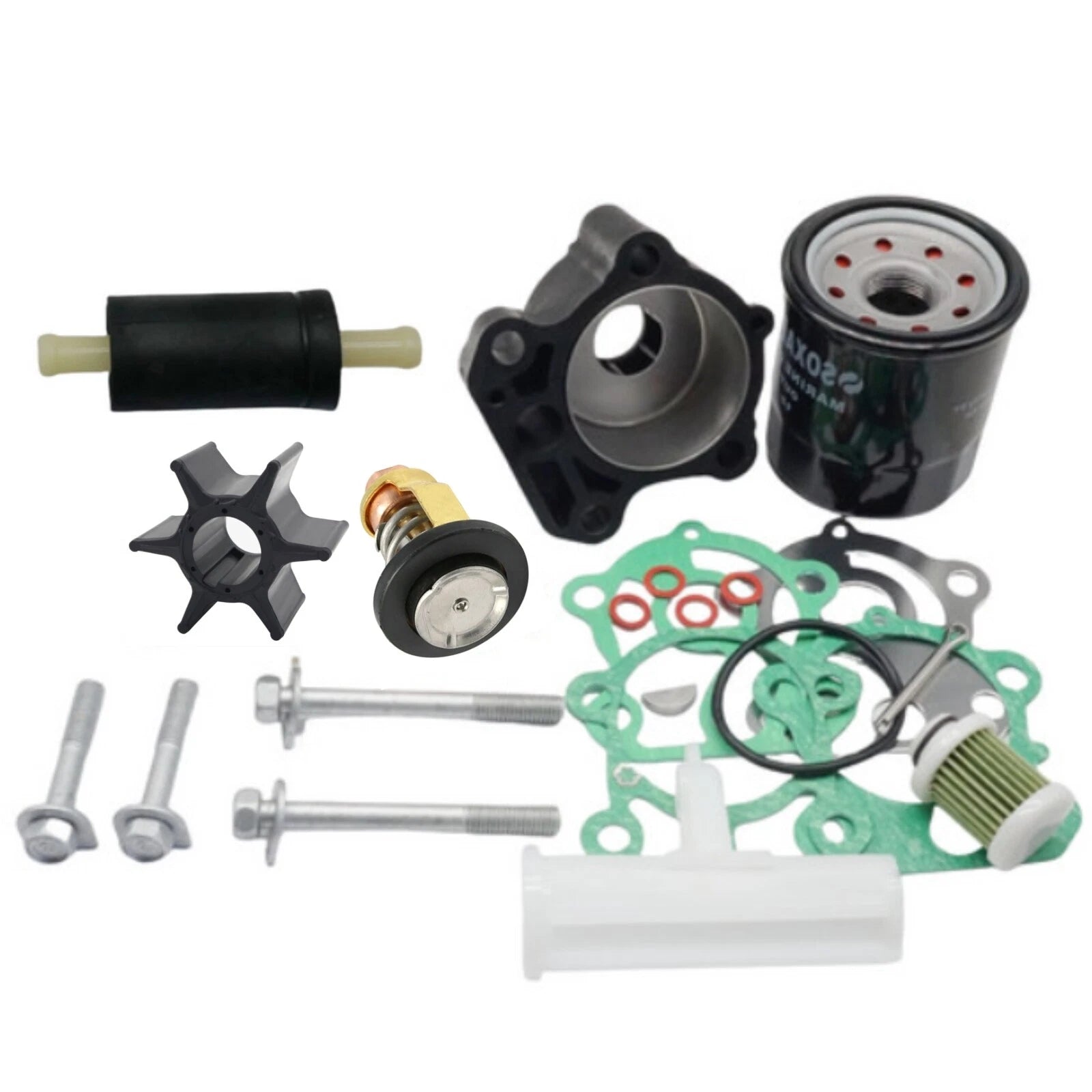 Outboard Maintenance Kit for Yamaha 4-Stroke 100HP F100D (2000–2023)