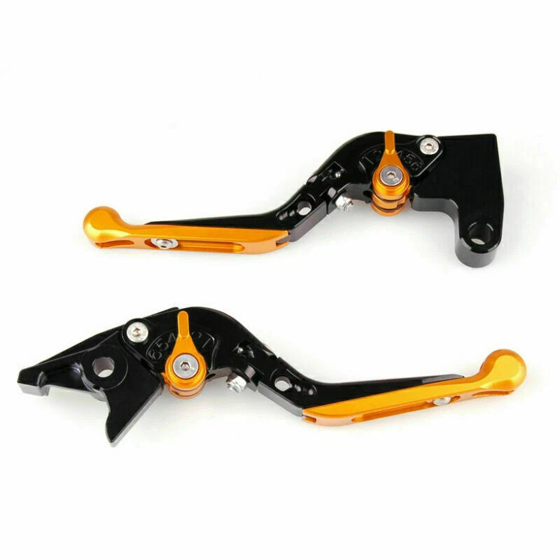 Adjustable Brake Clutch Levers for Suzuki GSXR1000 (2007–2008) Gold T9