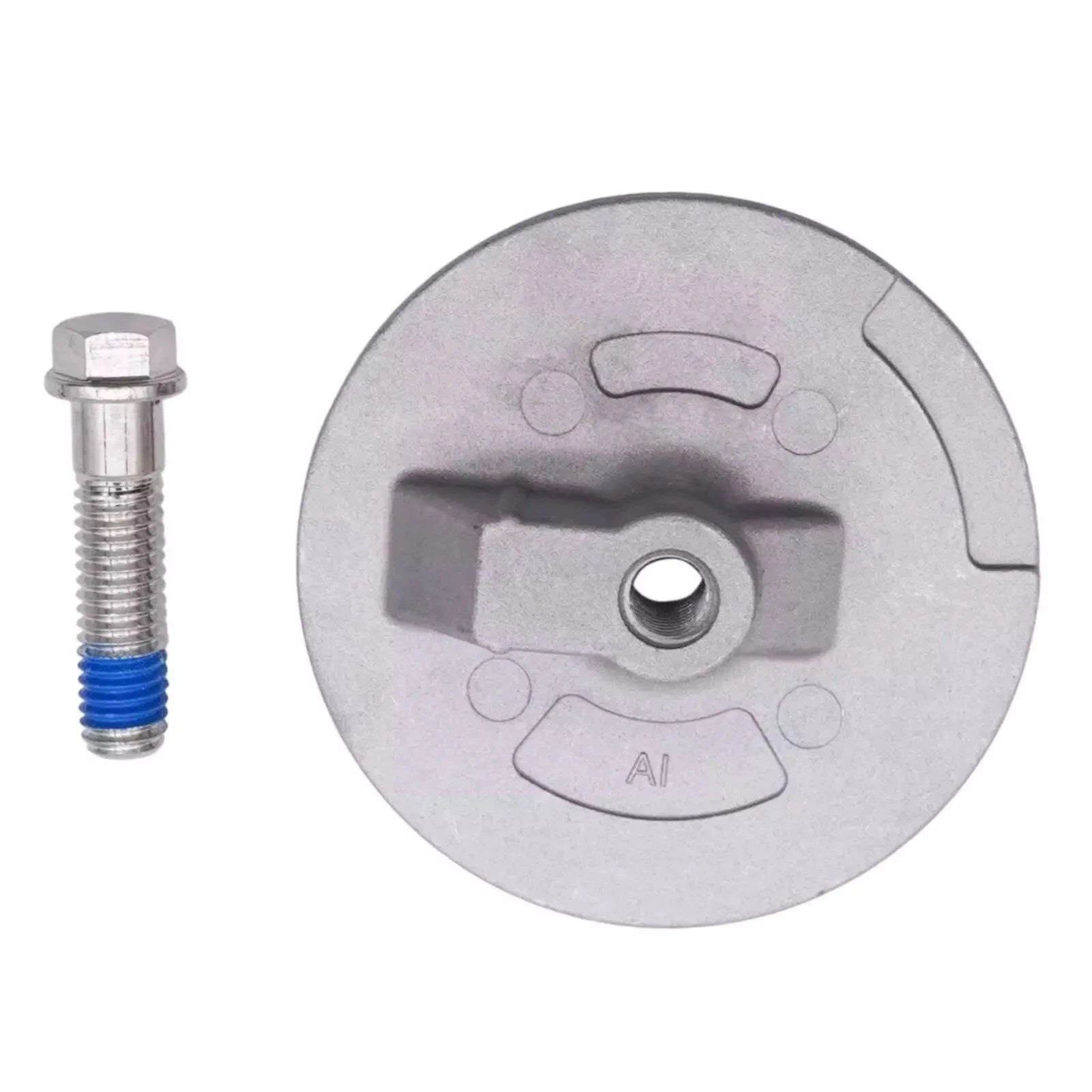 Aluminum Anode Flat Trim Tab for MerCruiser Bravo Alpha One (18-6016A, 76214, 76214Q5)
