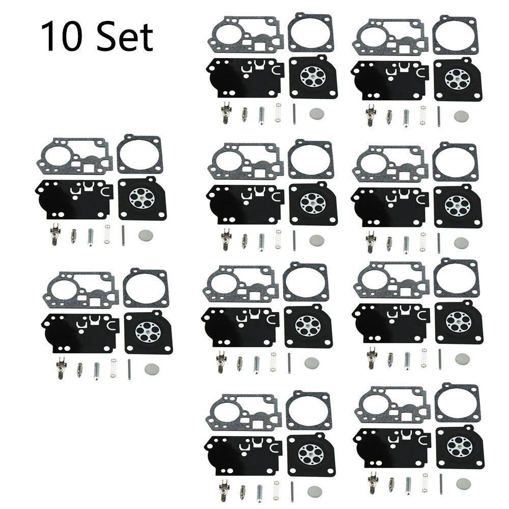 10x Carburetor Gasket Kit for Poulan BVM210VS (Zama RB-156 C1U-W43 C1U-W45)