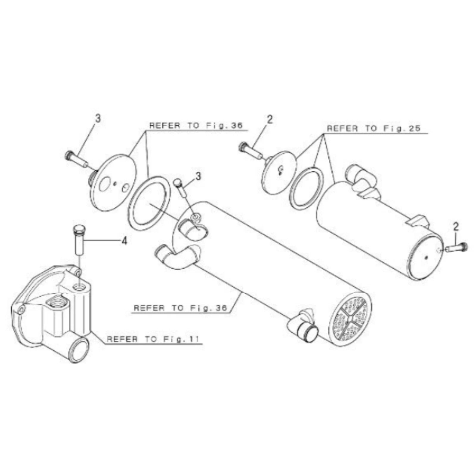 Pencil Anode Kit for Yanmar 4LHA 6LP 6LY (Replacement 119773-92600)