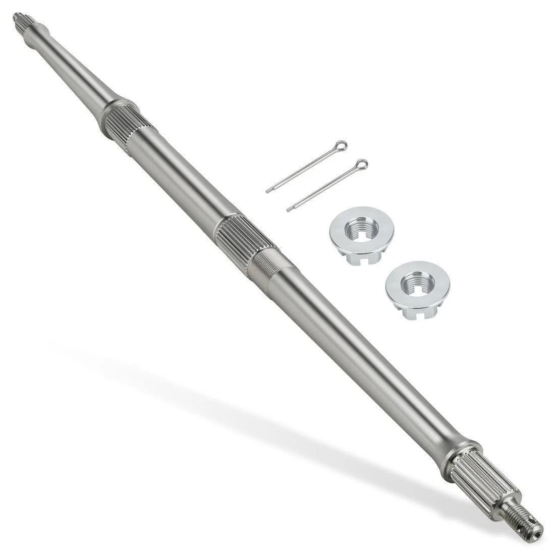 Rear Axle Shaft Kit w/ Nuts for Yamaha Tri-Z YTZ250 (1985–1986) #38W-25381-10-00