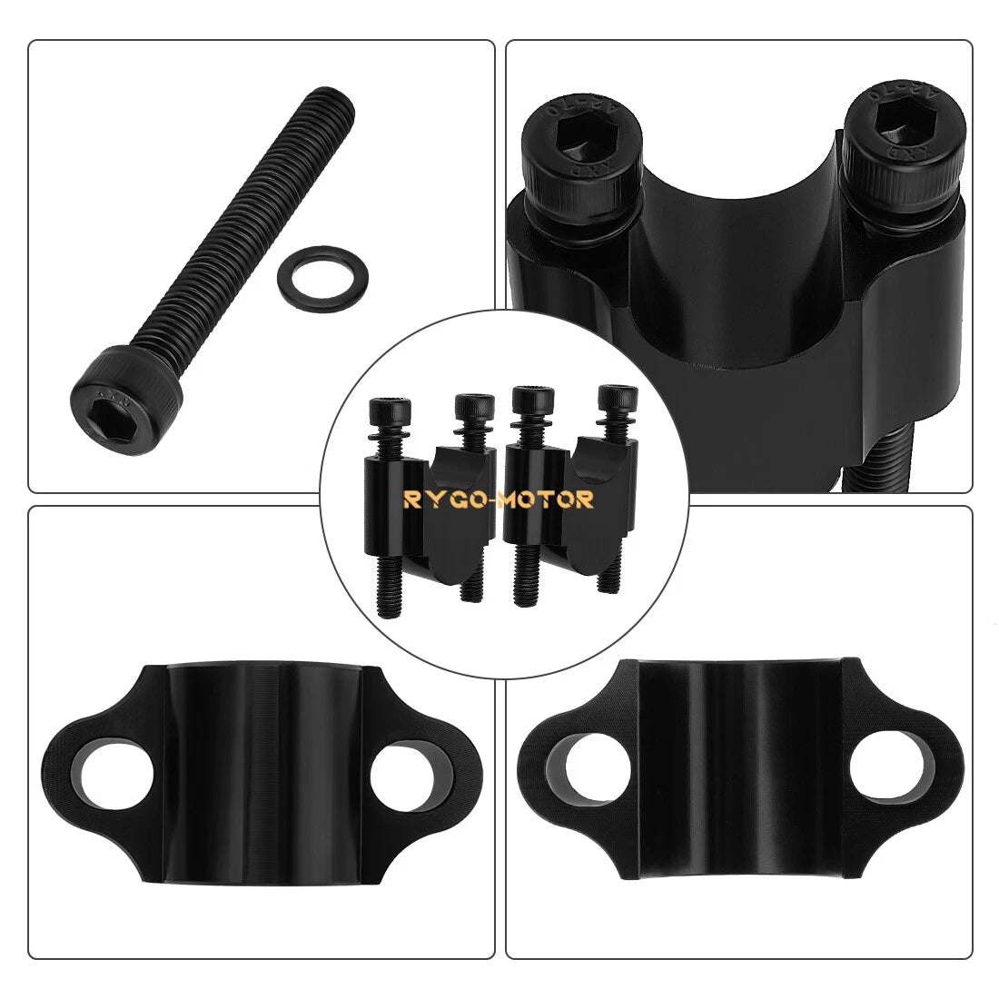 Handlebar Risers 30mm for Honda Suzuki ATV Dirt Bike Motorcycle