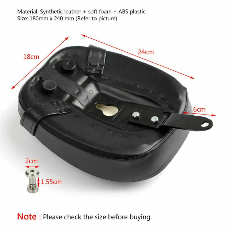 Rear Seat Cushion Pad for Harley Sportster XL1200 883 (2004–2023)