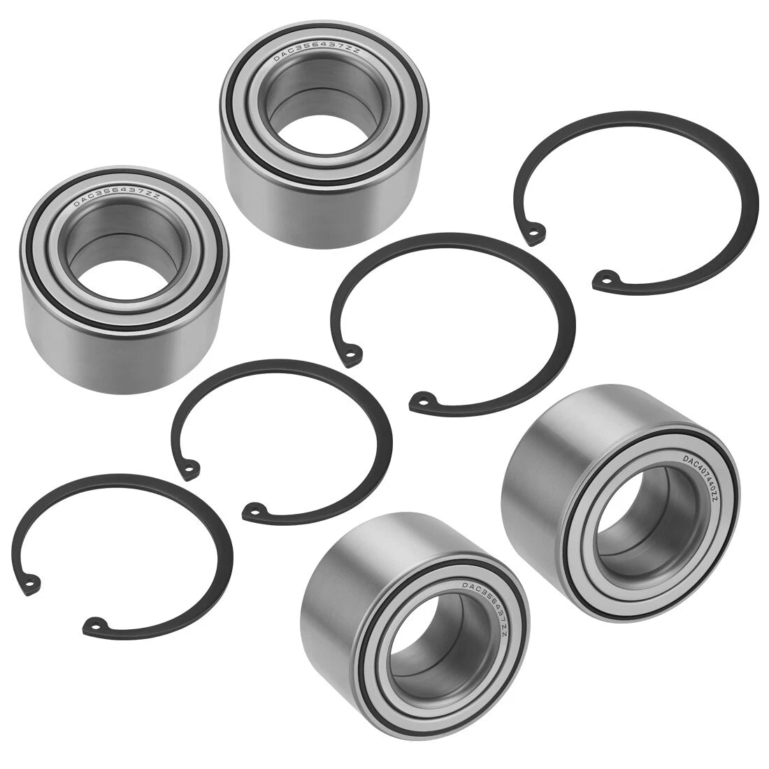 Front & Rear Wheel Bearings Kit for Polaris Sportsman 570/X2/SP/Touring (2014–2023)