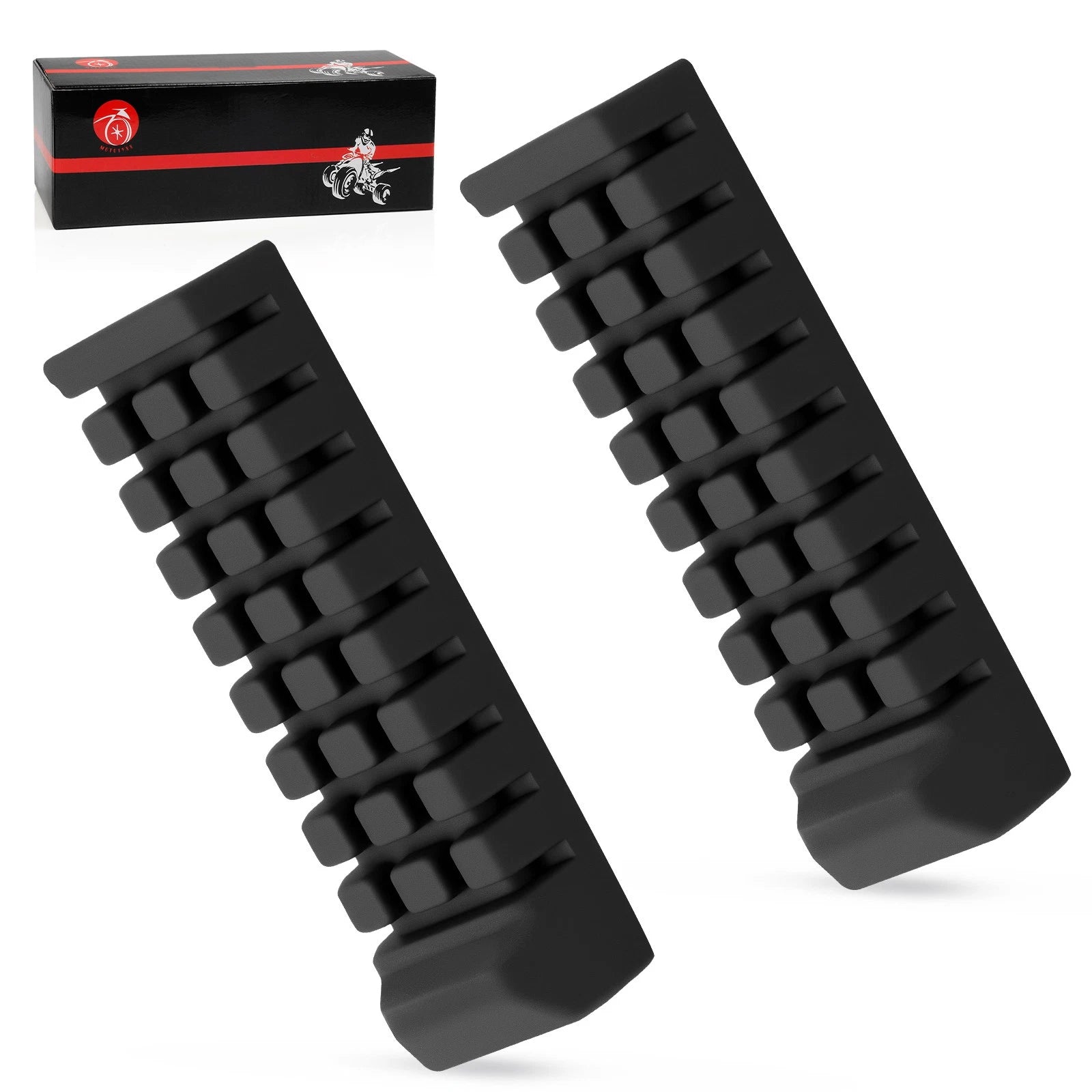 2X Foot Peg Rest Rubber for Suzuki QuadSport 80 LT80 LT80S (1987–2006) 43551-40B00