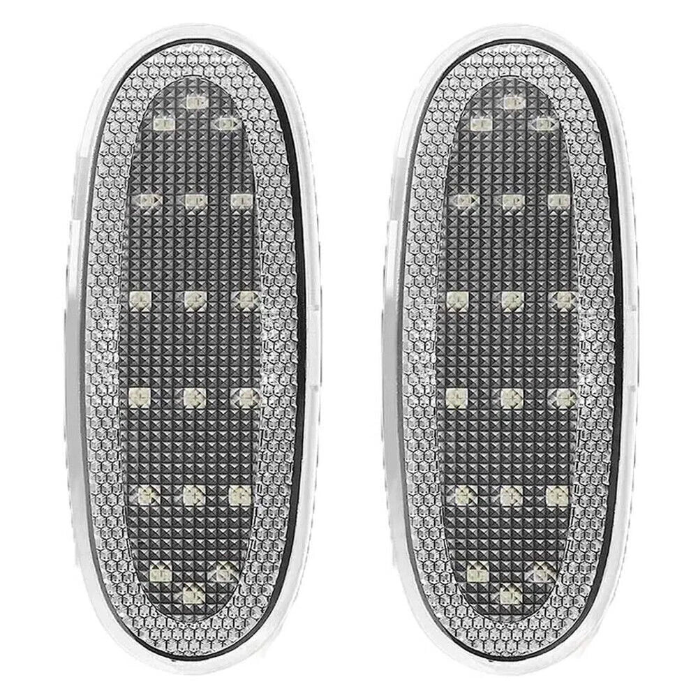 White LED Front Door Panel Reflector Light for Dodge Ram 1500 2500 4500 (2002–2023)
