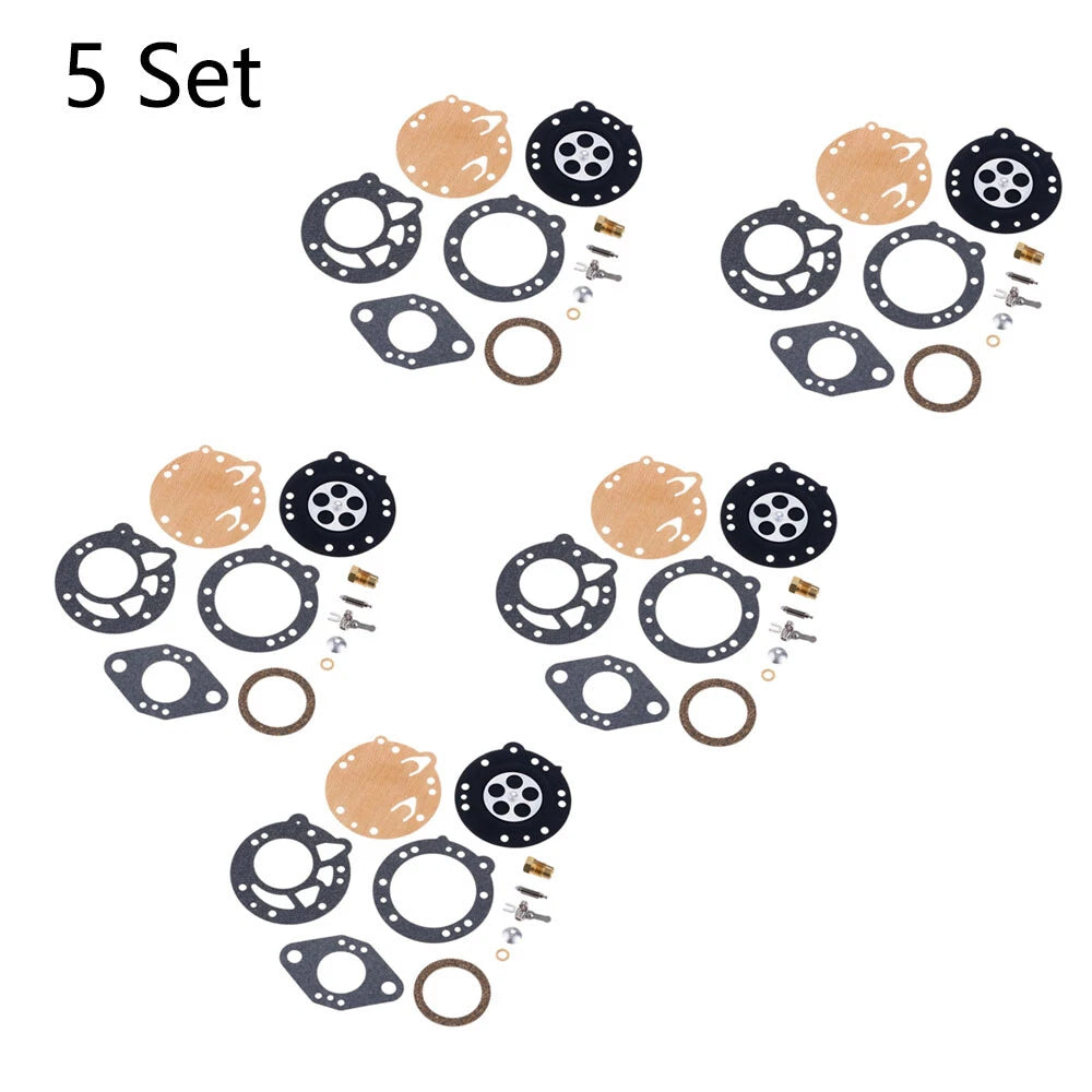 Set of 5 Carburetor Gasket Kits for Tillotson RK-88HL Stihl Ryobi Chainsaw