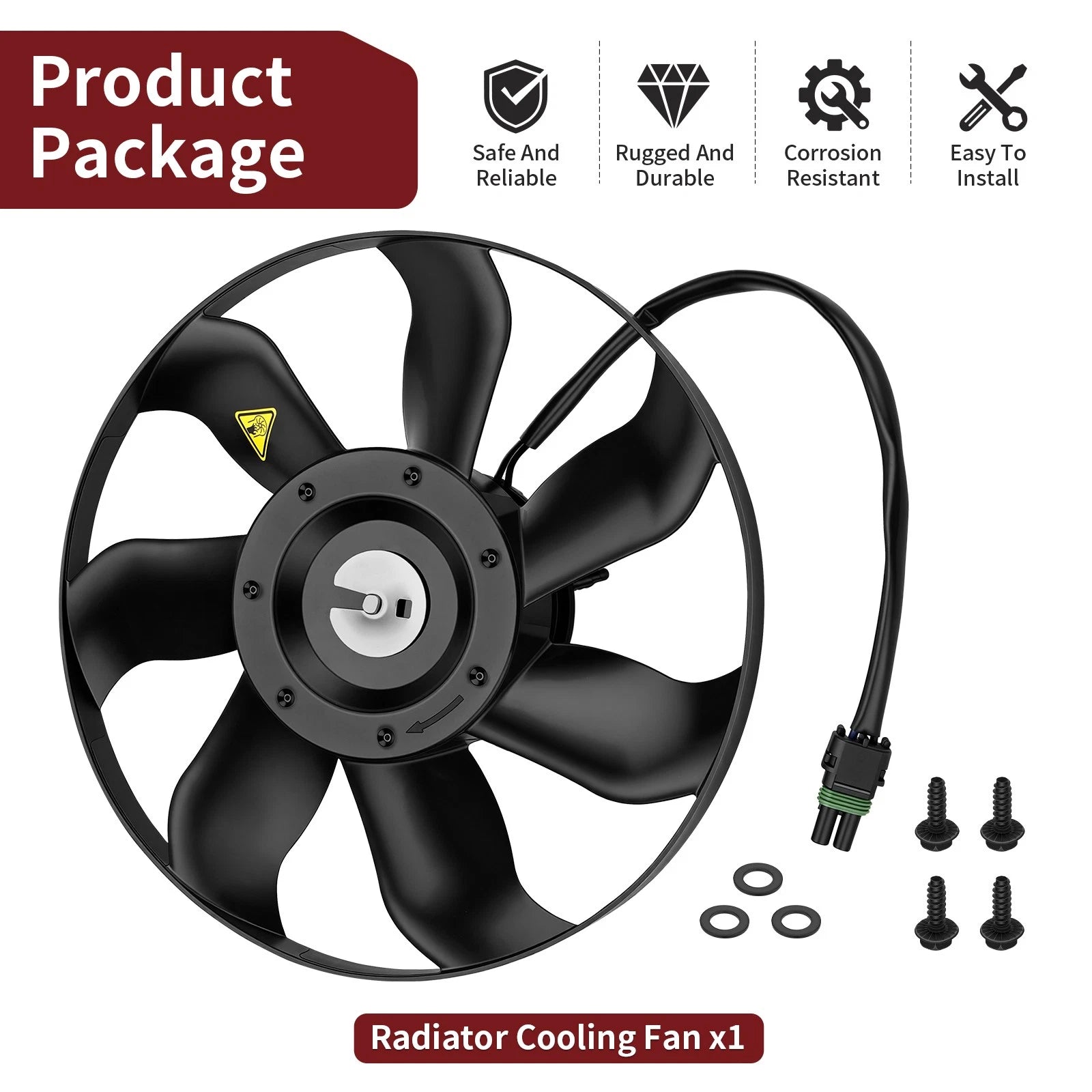 Radiator Cooling Fan for Can-Am Outlander Max 1000 1000R (2012–2024) 709200564