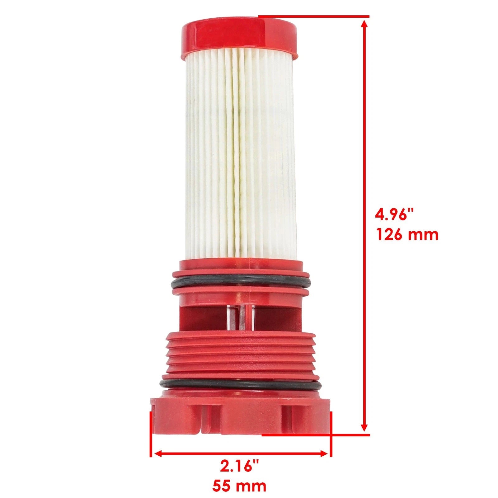 Set of 6 Fuel Filters for Mercury Marine (35-8M0020349, 35-884380T, 35-8M0060041)