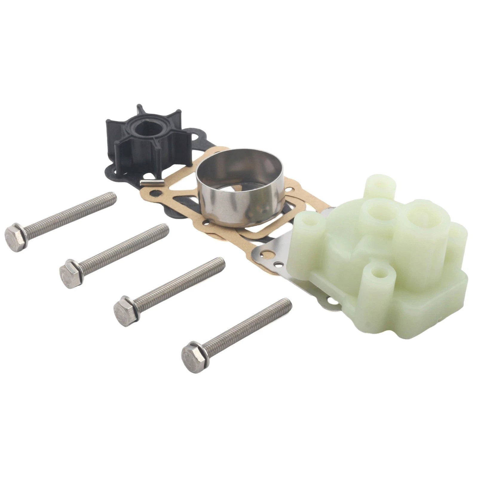Water Pump Impeller Service Kit 803748K01 for Mercury Mariner 9.9 hp (1990–2023)