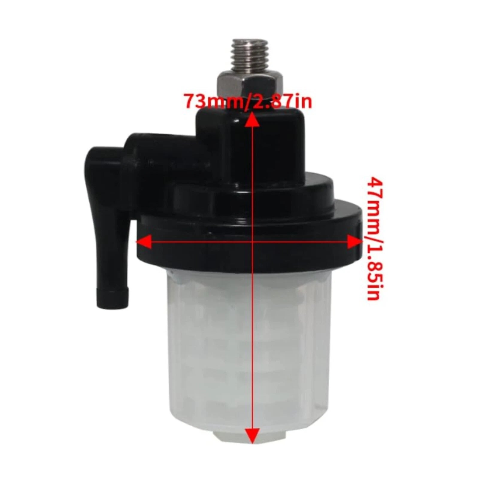 Fuel Filter Assy 655-24560-00 for Yamaha Outboard 15ELHS 15ESHS 15MLHS 15MSHS (1990–1999)