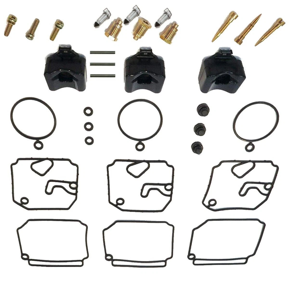 Carburetor Repair Kit for Yamaha 2 Stroke 40-50HP Outboards (2003–2004) 6H4-W0093-02