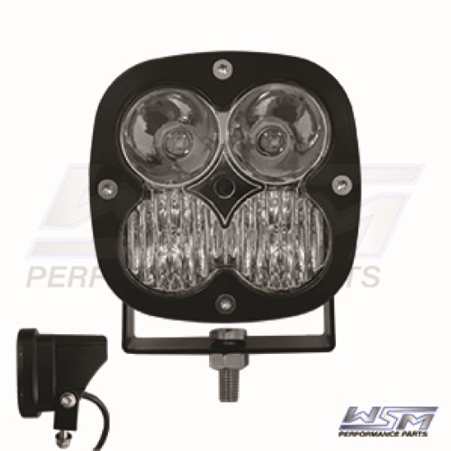 2X WSM 2'' L.E.D Light Pods Flood & Spot Beam for