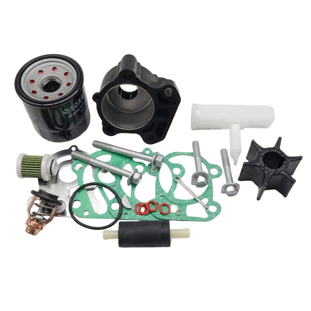 Yamaha Outboard Maintenance Service Kit for 100HP F100D (67F-W0078-00, 6D8-WS24A-00)