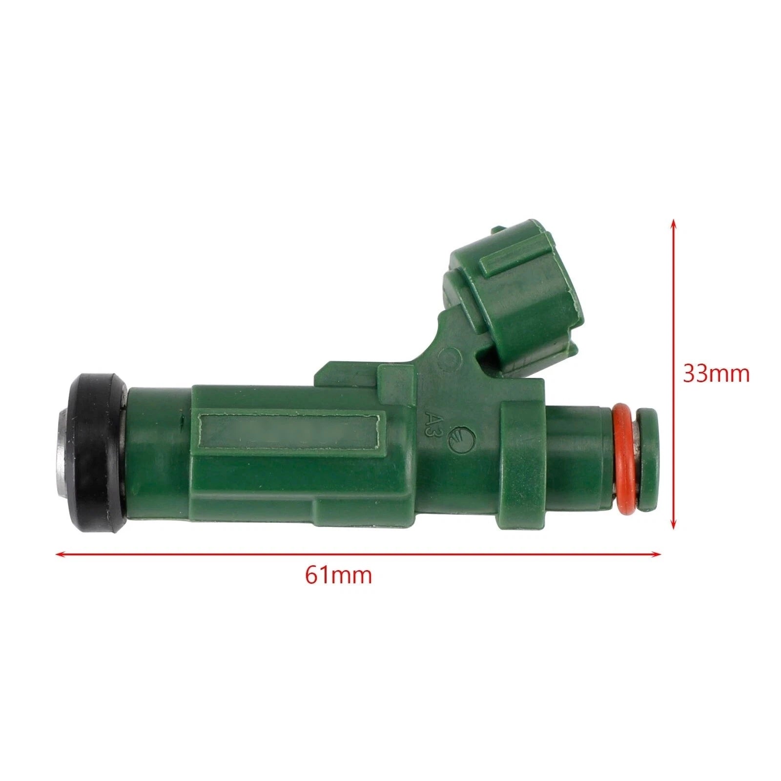 Set of 4 Fuel Injectors for Yamaha Outboard F150 HP (4T 63P-13761-01-00)