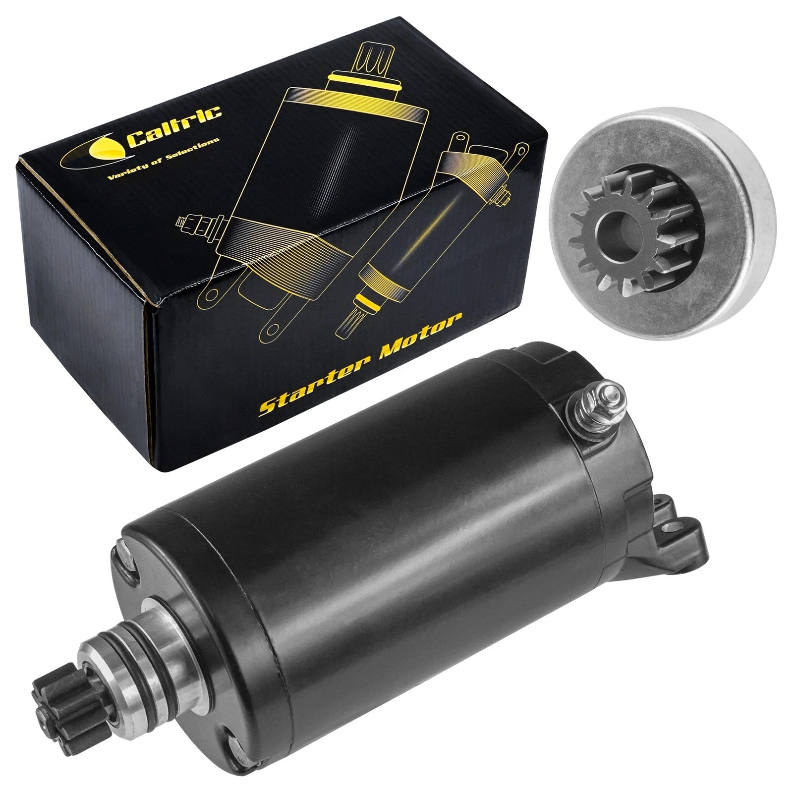 Starter and Drive Bendix for Sea-Doo Fish Pro 170 155 (2019–2021) / GTR 230 (2017–2021)