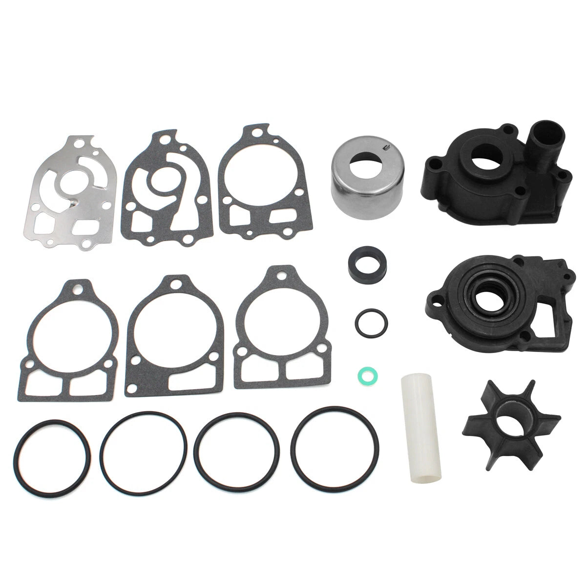 Water Pump Impeller Kit for Mercury V6 150-225 HP Outboard (46-42579A4, 18-3319)