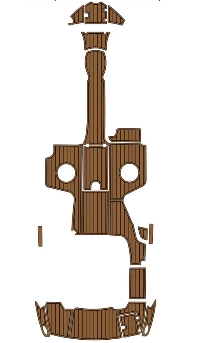 EVA Foam Teak Deck Flooring for Chaparral 224 Sunesta (2009)