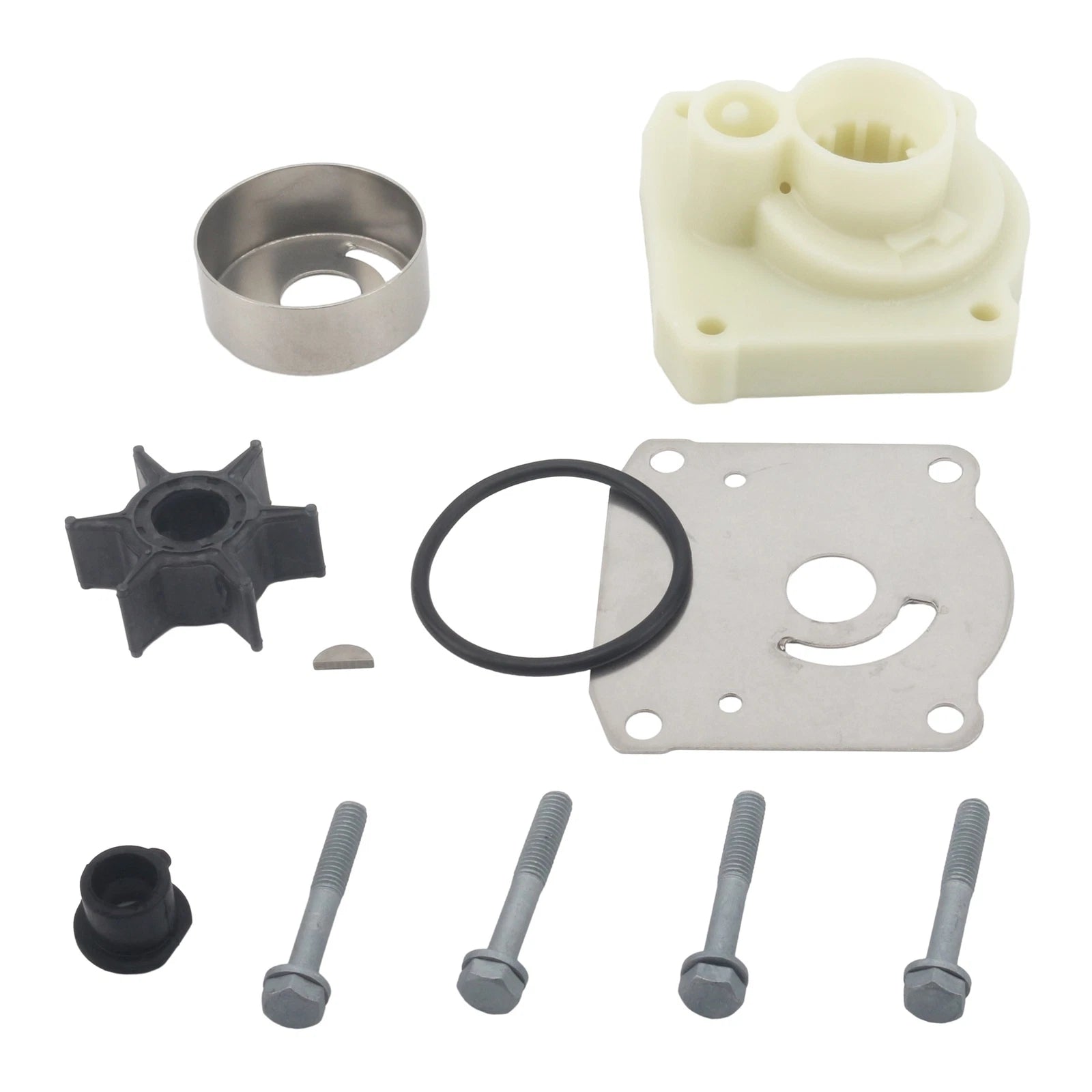 Water Pump Impeller Repair Kit for Yamaha Outboard (61N-W0078-13, 61N-W0078)