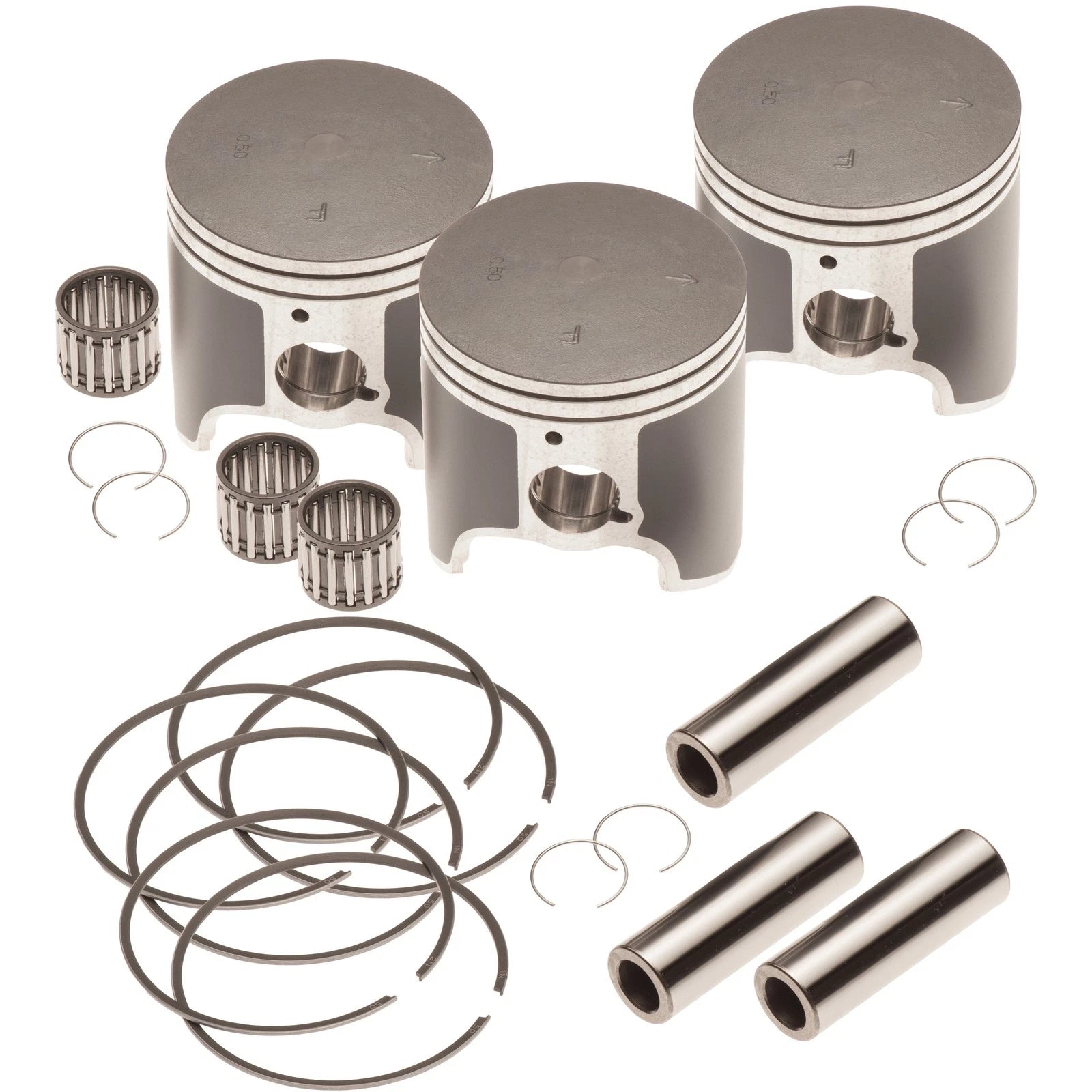 Triple Piston Kit for Yamaha GP XL SUV 1200 Exciter (Non-Power Valve) .50MM Over