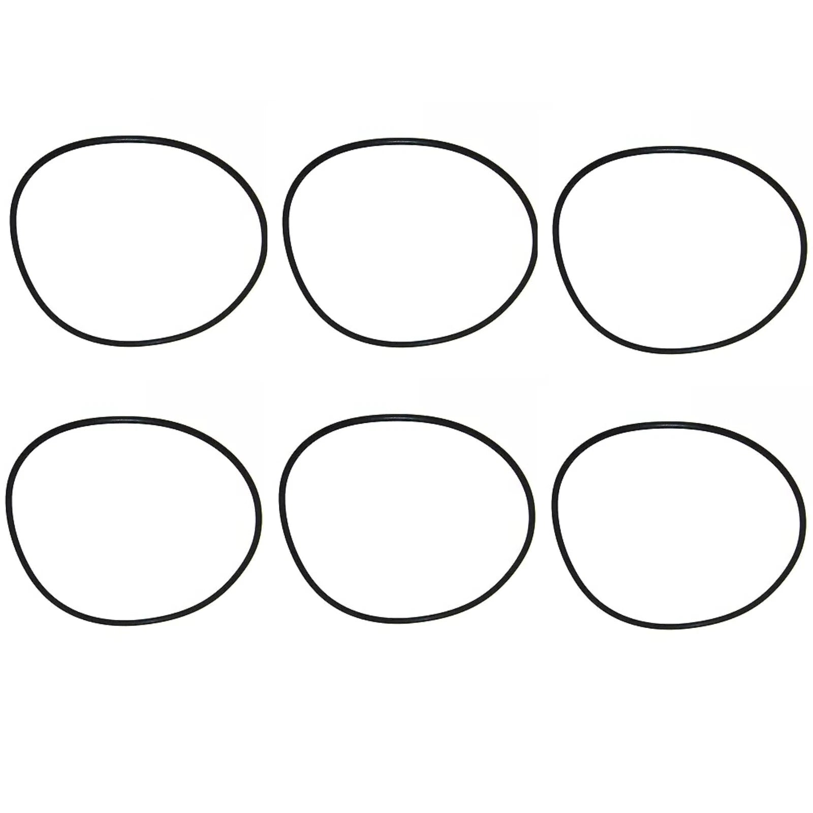 Set of 6 O Ring Cylinder Seals for Mercury 200-300 HP (2000–2023) 25-818573 18-7400-9