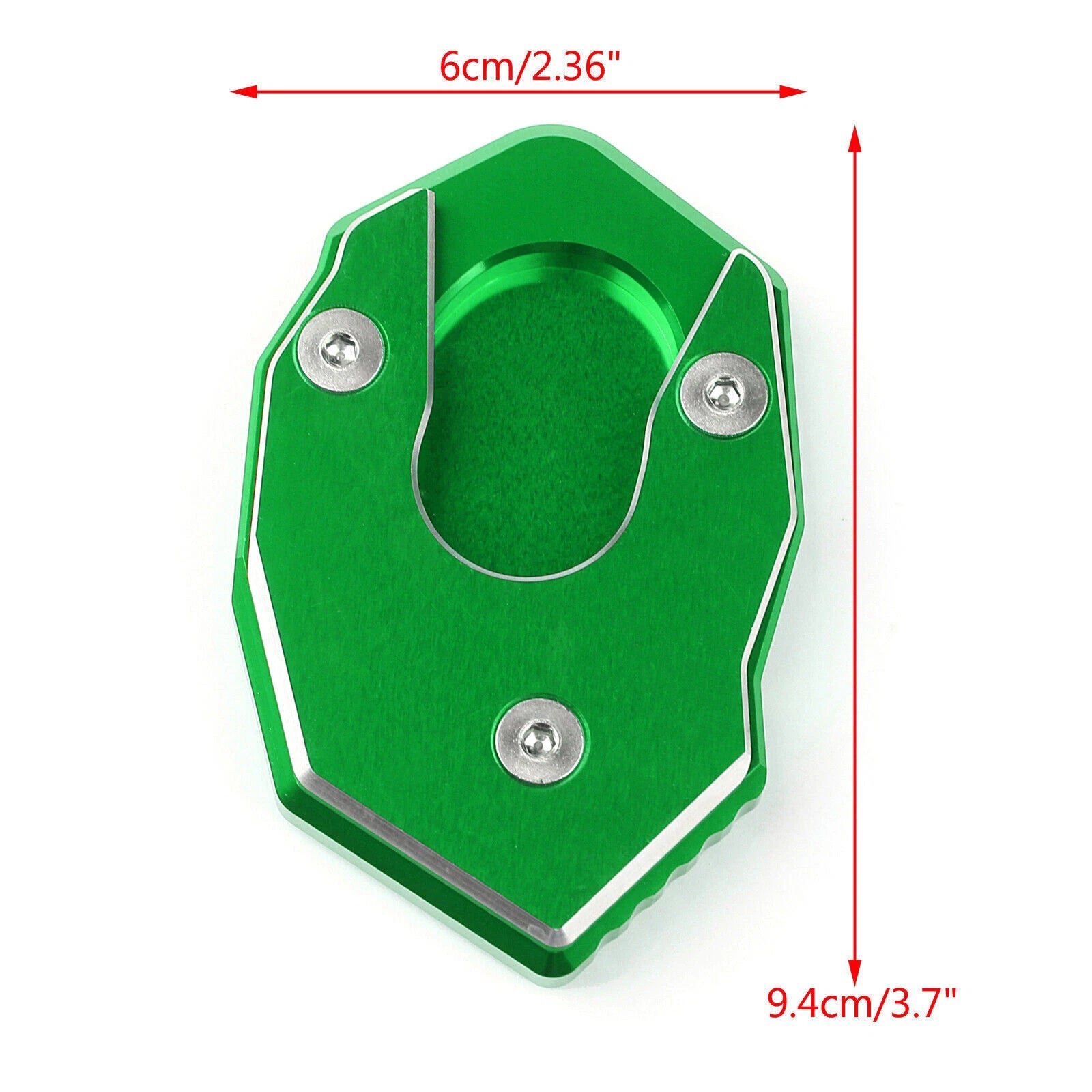 Kickstand Side Plate Stand Extension for Kawasaki Z1000 Z800 ZX-10R ER6F (2003–2023)