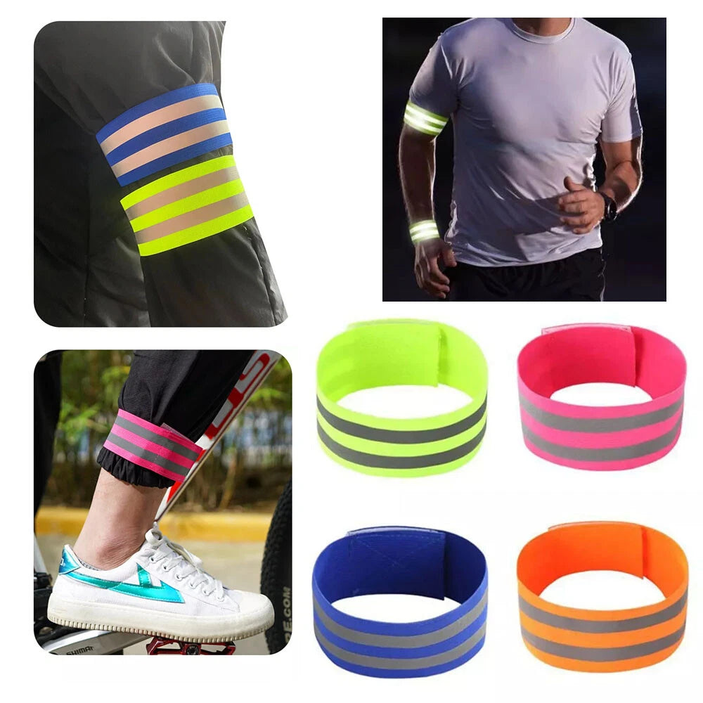 2X Reflective Running Armband for Outdoor Sports