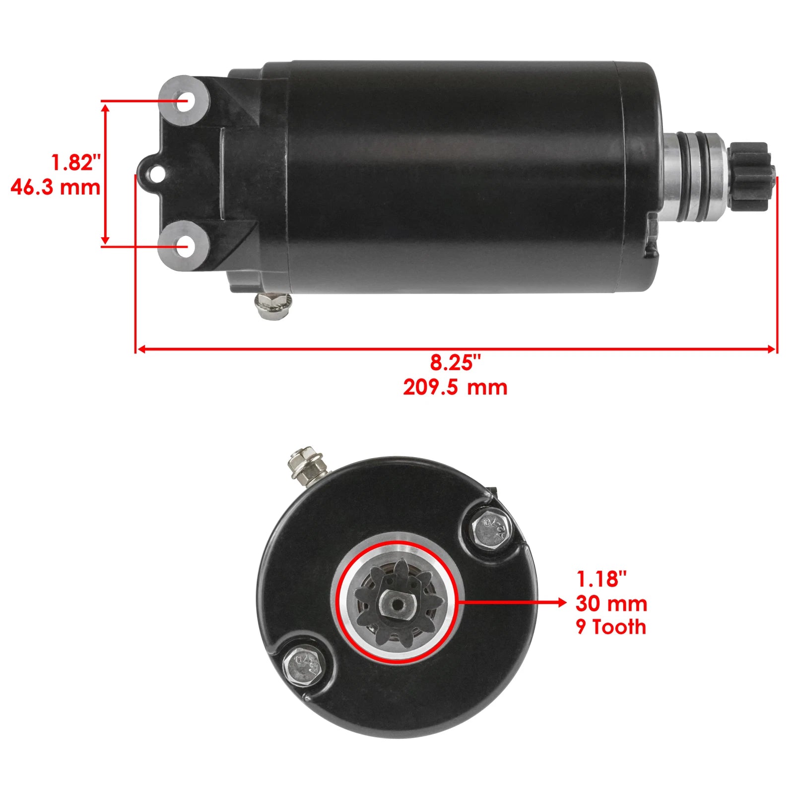 Starter & Relay Solenoid for Seadoo RXP 1500 X 255 (2004–2011)