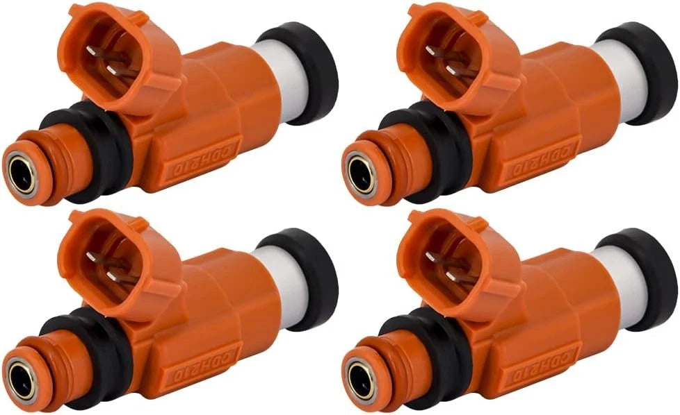Set of 4 Fuel Injectors for Mercury 115 EFI 4 Stroke (2001–2006) Part# 880887T1