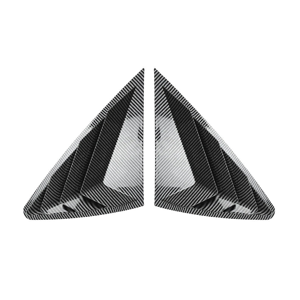 Carbon Look Rear Window Louver Shutter Trim for Benz GLC-Class Coupe (2024+)