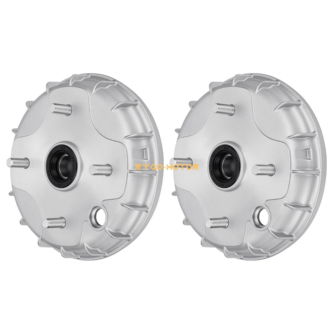 Set of 2 Front Brake Drums for Honda Rancher 350 TRX350TM (2000–2006) 44600-HN4-670