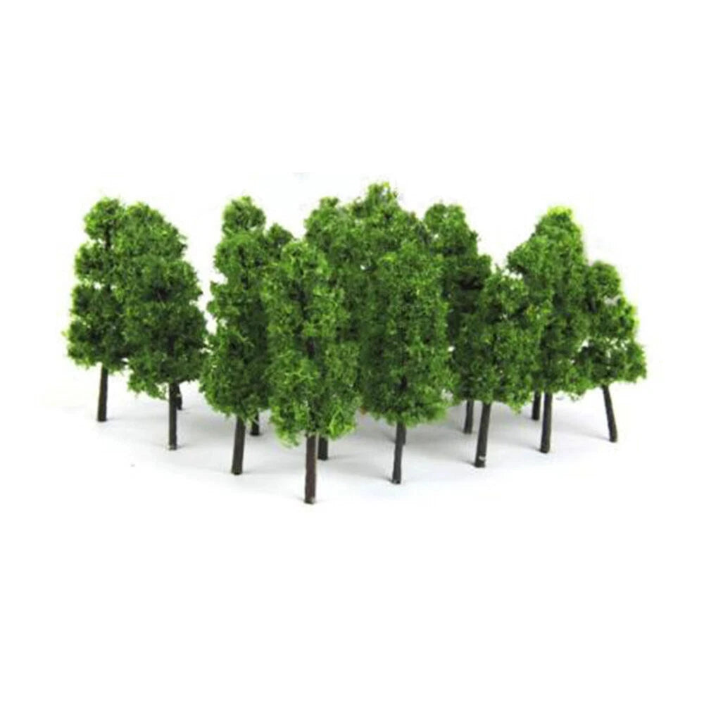 20Pcs 3.14" Model Tree Diorama for Train Railroad Layout (Scale DIY)