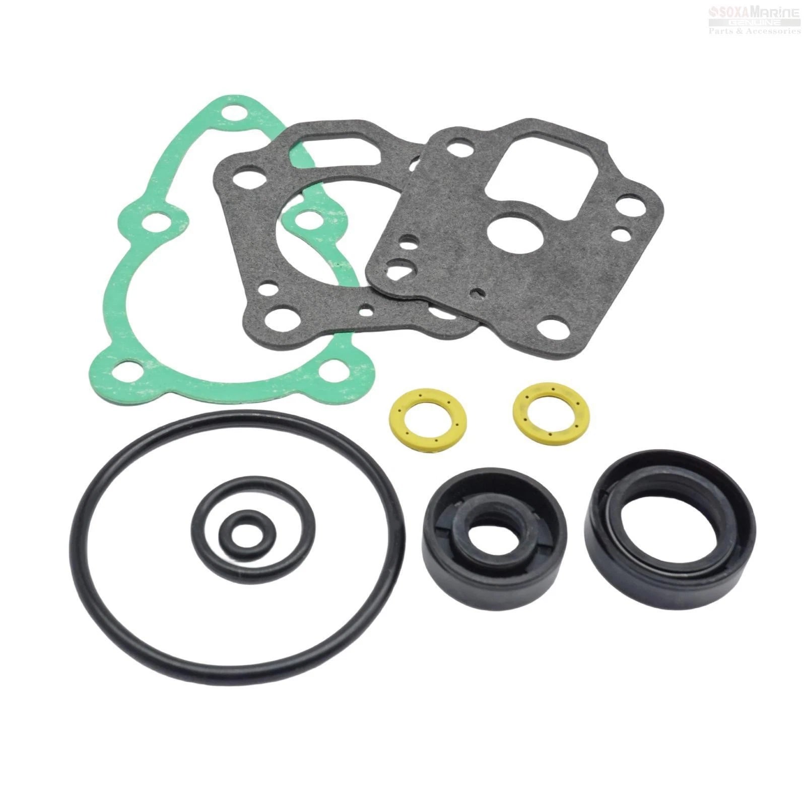 Lower Unit Gasket Set for Tohatsu 4-5HP, Hangkai 6HP (1990–2023) 369-87321, 27-95220A
