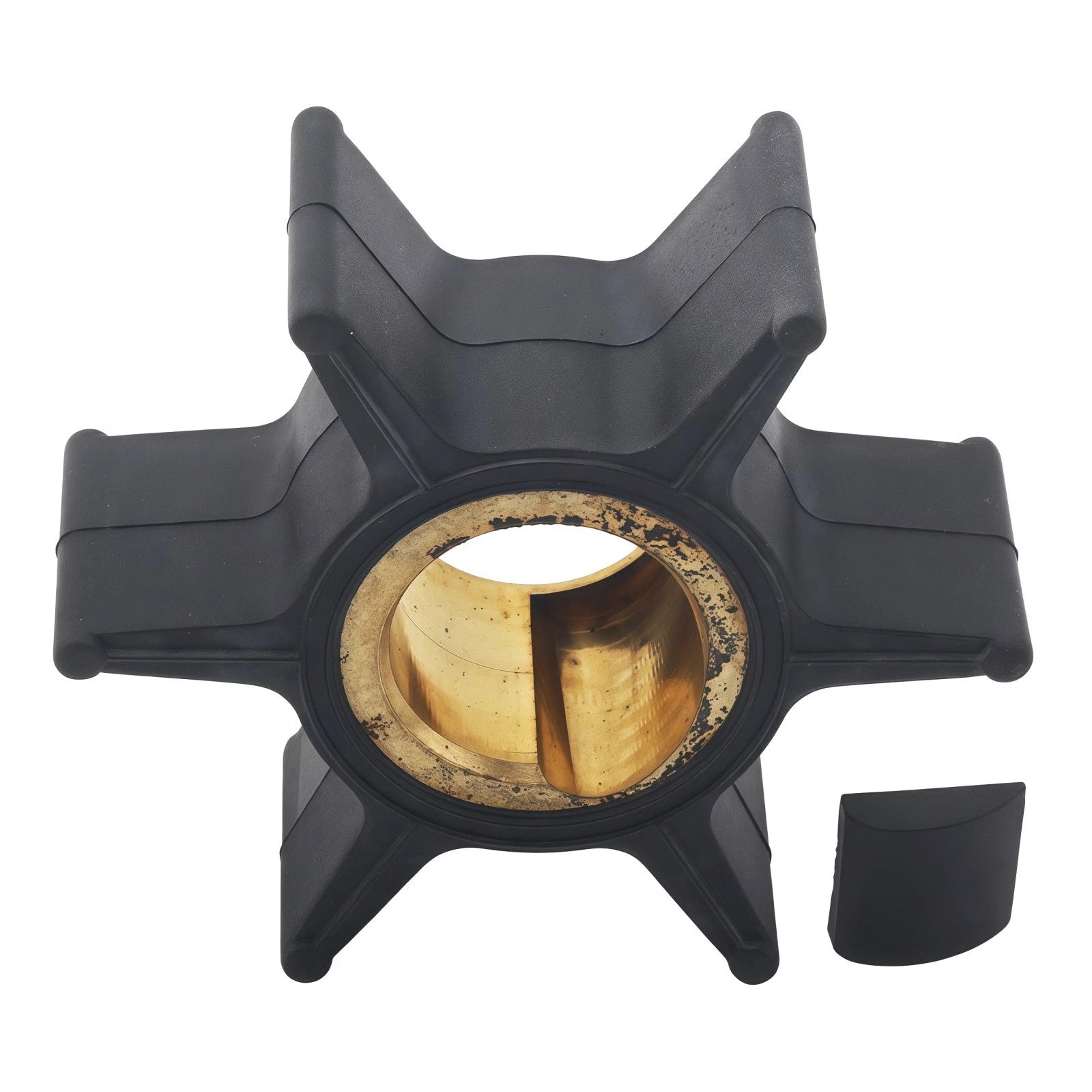 Water Pump Impeller & Key for Evinrude Johnson Outboard 20-35 HP (0395289)