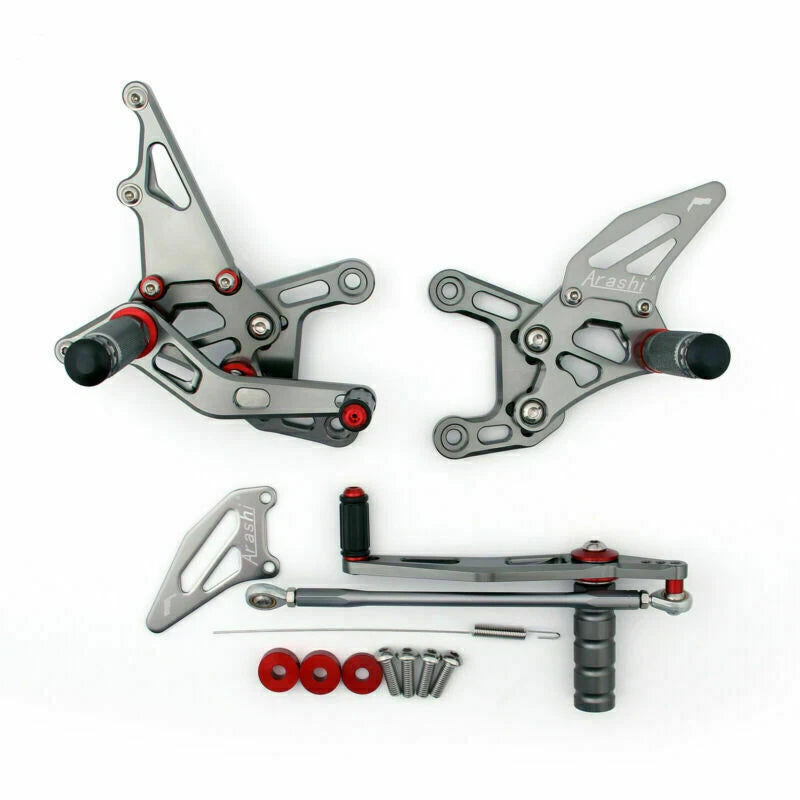 Rearsets Footpegs Pedals for Yamaha YZF-R1 1000 (2009–2014) Titan-color T9