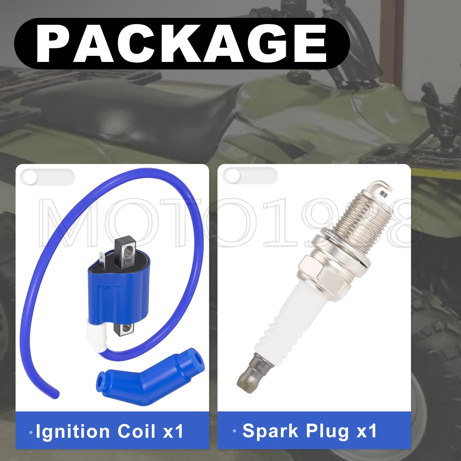 Ignition Coil Pack for Polaris Trail Blazer 330, Xpedition 325 (2000–2013)