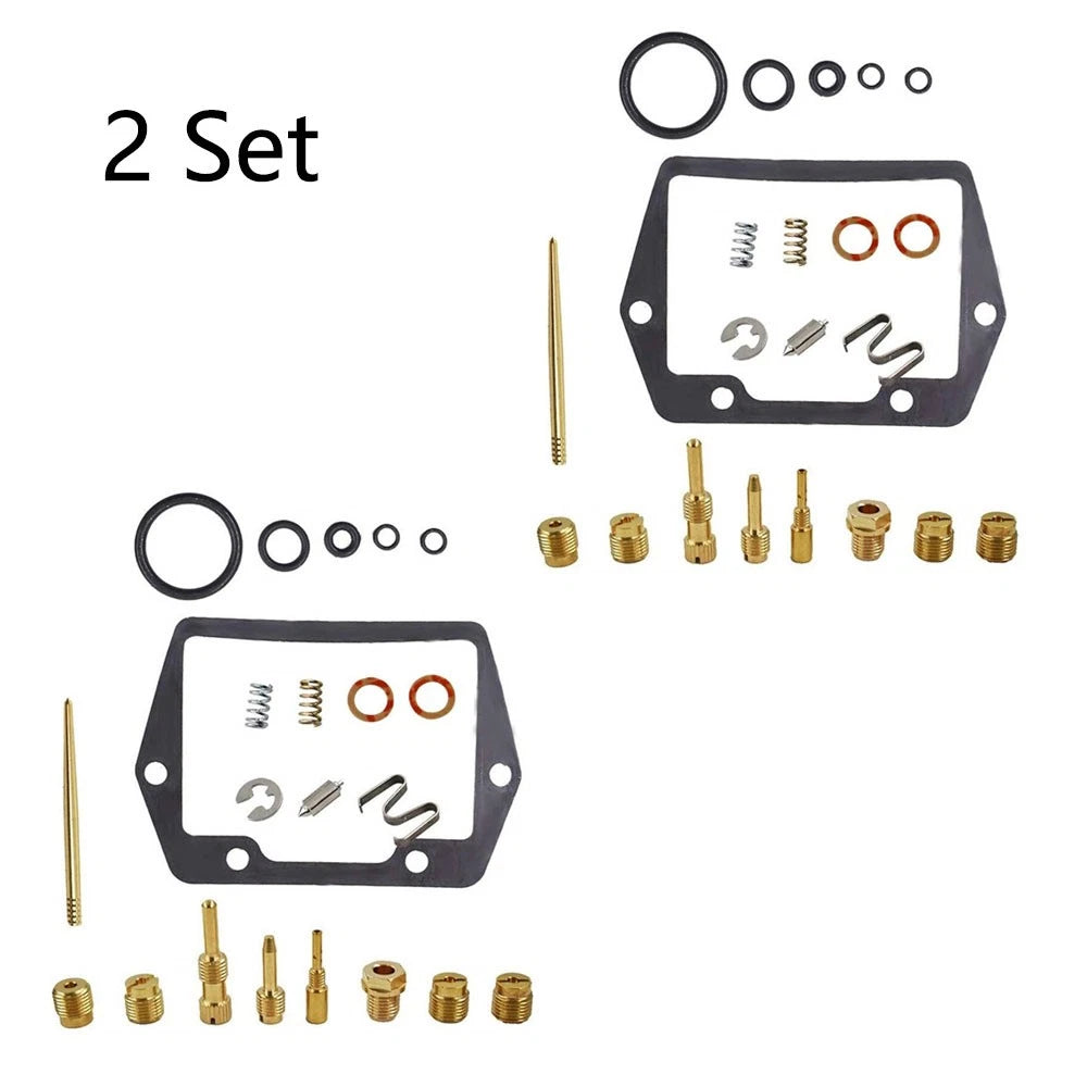 2X Carburetor Rebuild Kit for Honda ST90 Trailsport 90 (1973–1975) CT90 Trail (1969–1977)