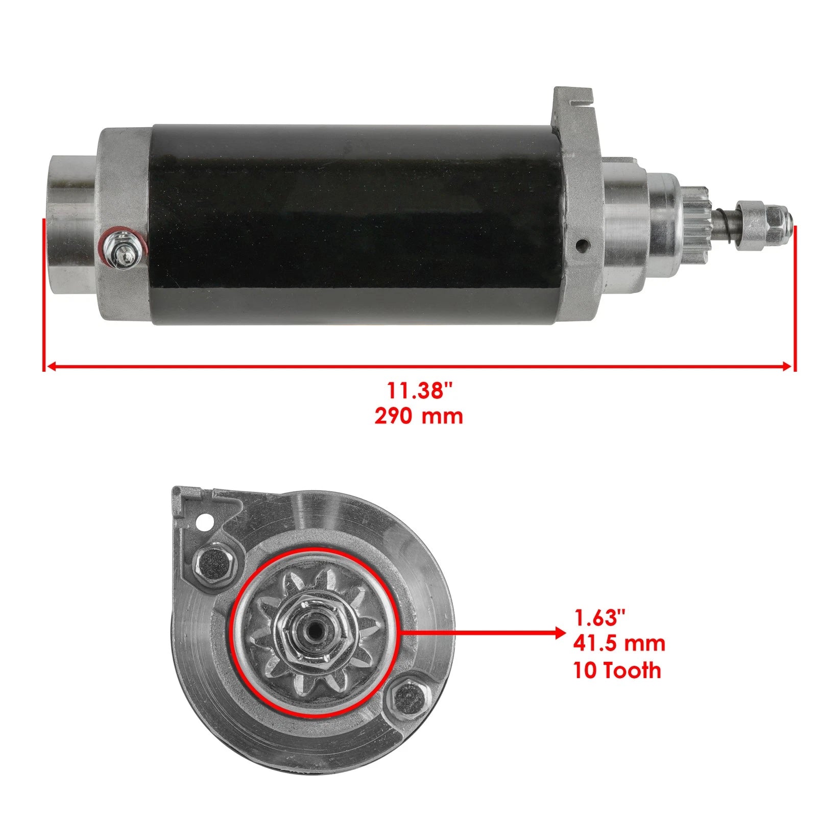 Starter for Mercury Mariner (2005–2008) 50-57867 50-72467 Sm48369 Sm10652 Sm11478