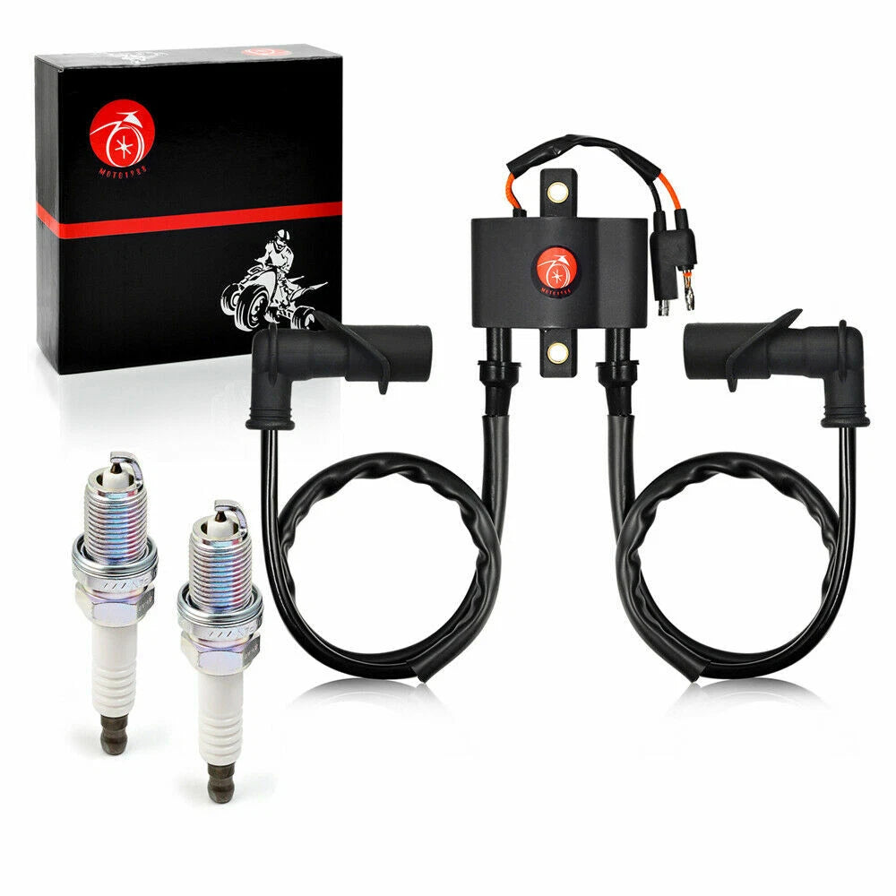 Ignition Coil Spark Plug for Polaris Sportsman 600 Twin, 700 (2004–2006)
