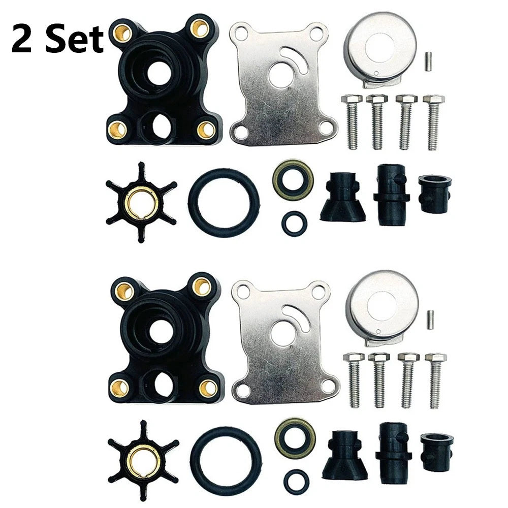 Set of 2 Water Pump Impeller Repair Kit for Johnson Evinrude (394711)