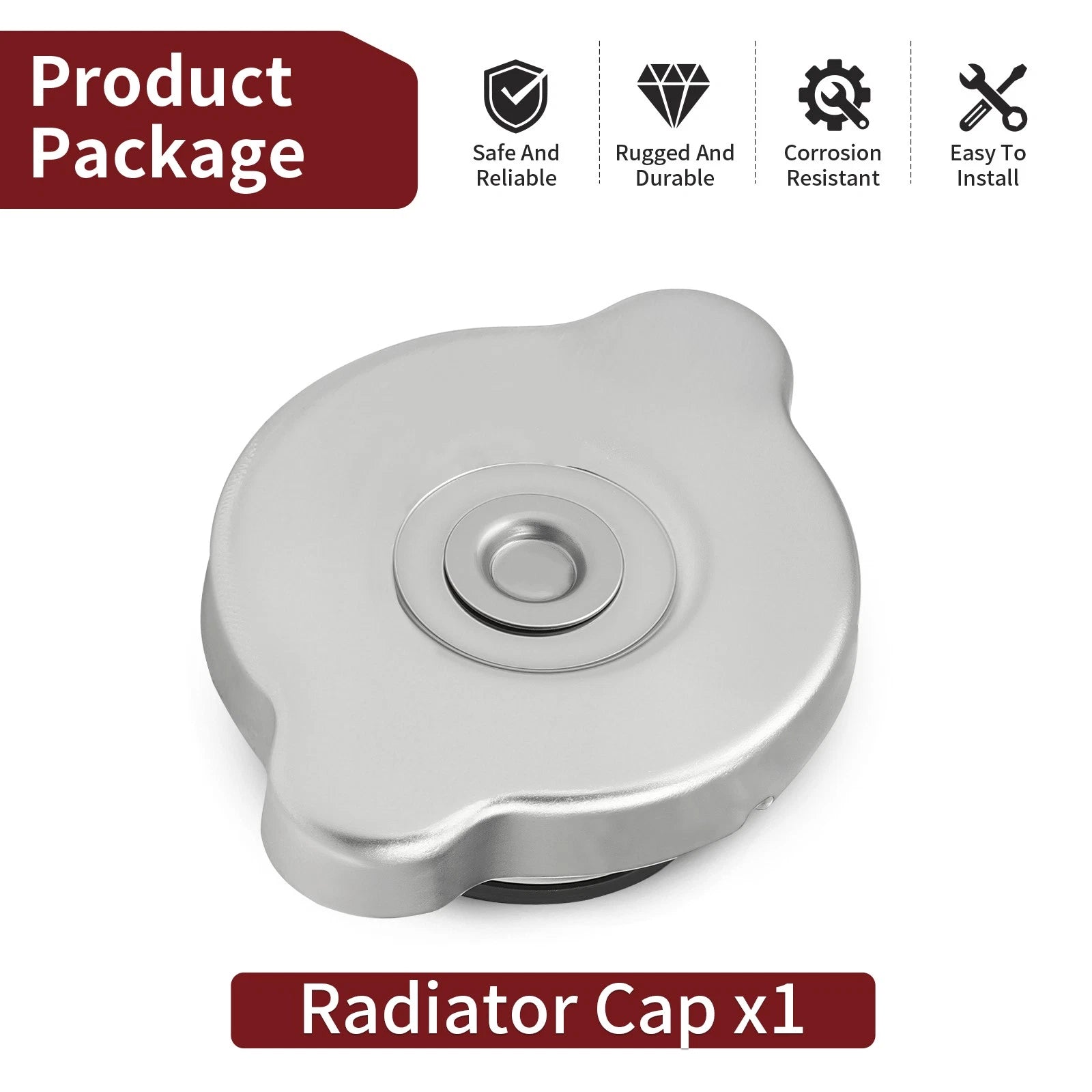 Radiator Cap #17730-14G00 for Suzuki GSXS1000 SV1000S RMZ250 RMZ450 Bandit 1250S (2015–2023)
