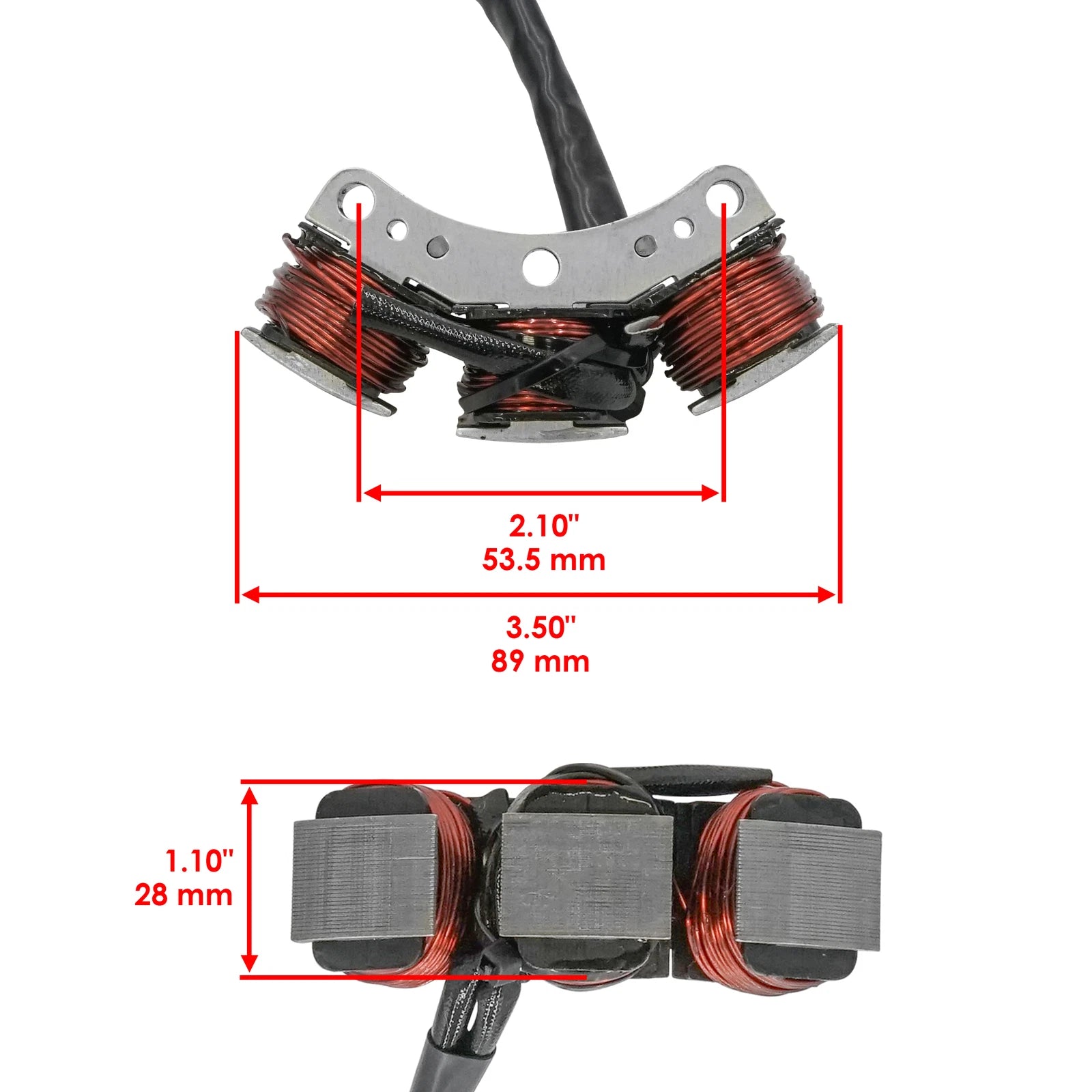 Auxiliary Stator for Mercury Outboard 15 Hp (1995–2004)