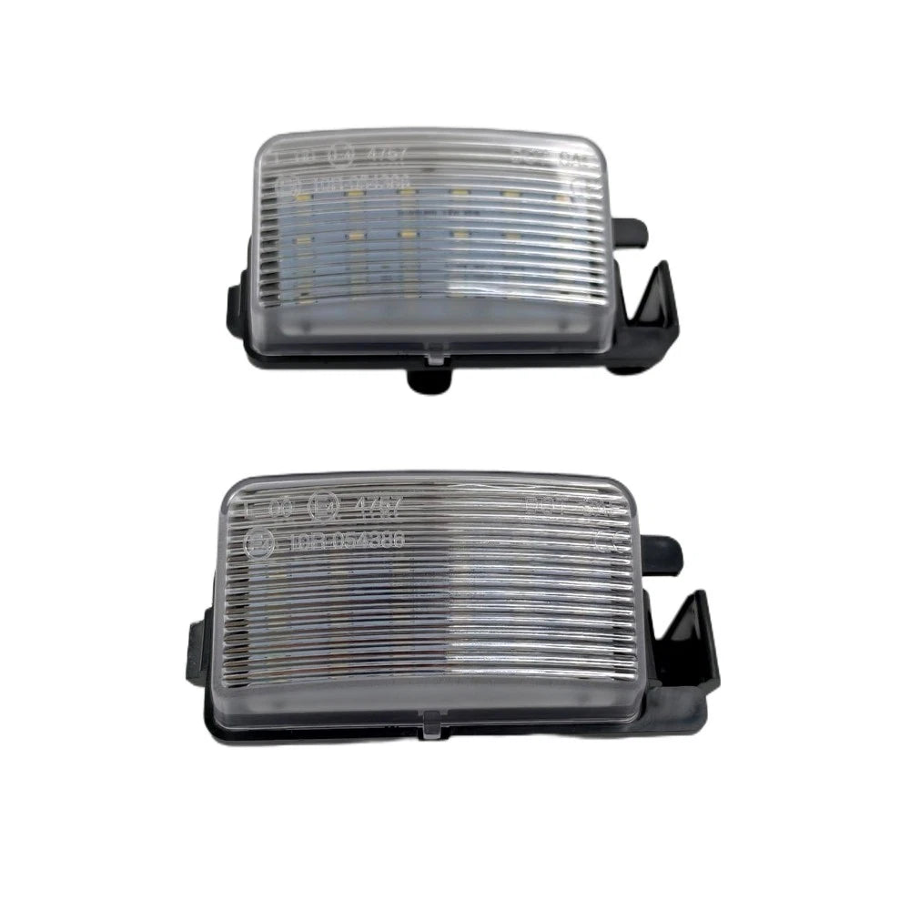 2X White LED License Plate Light for Infiniti G25 G35 G37 Q40 Q60 (2003–2015)